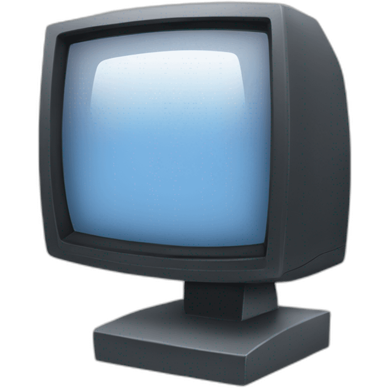 Modern computer screen emoji