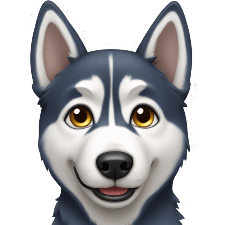 Husky  emoji