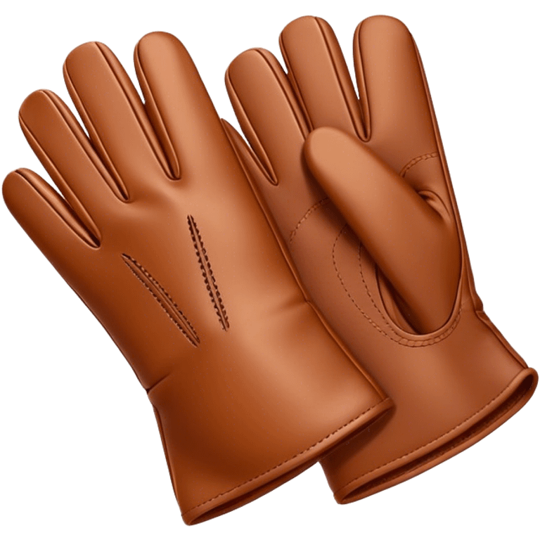 Leather gloves  emoji