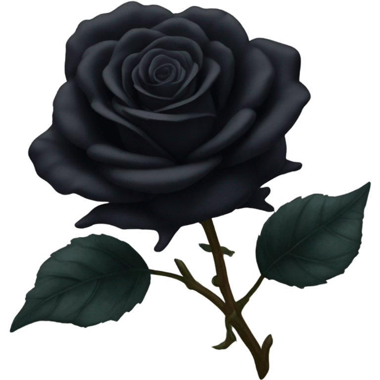 Black roses emoji