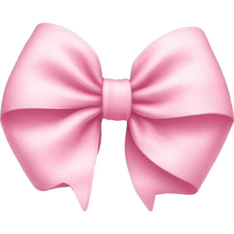 Baby pink bow emoji