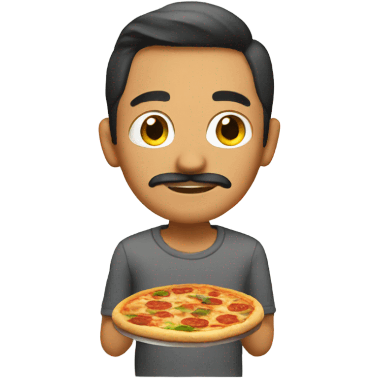 mexican making pizza  emoji