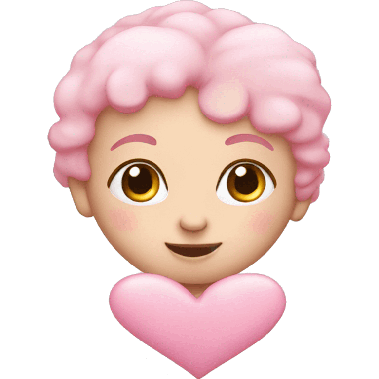 baby pink heart emoji