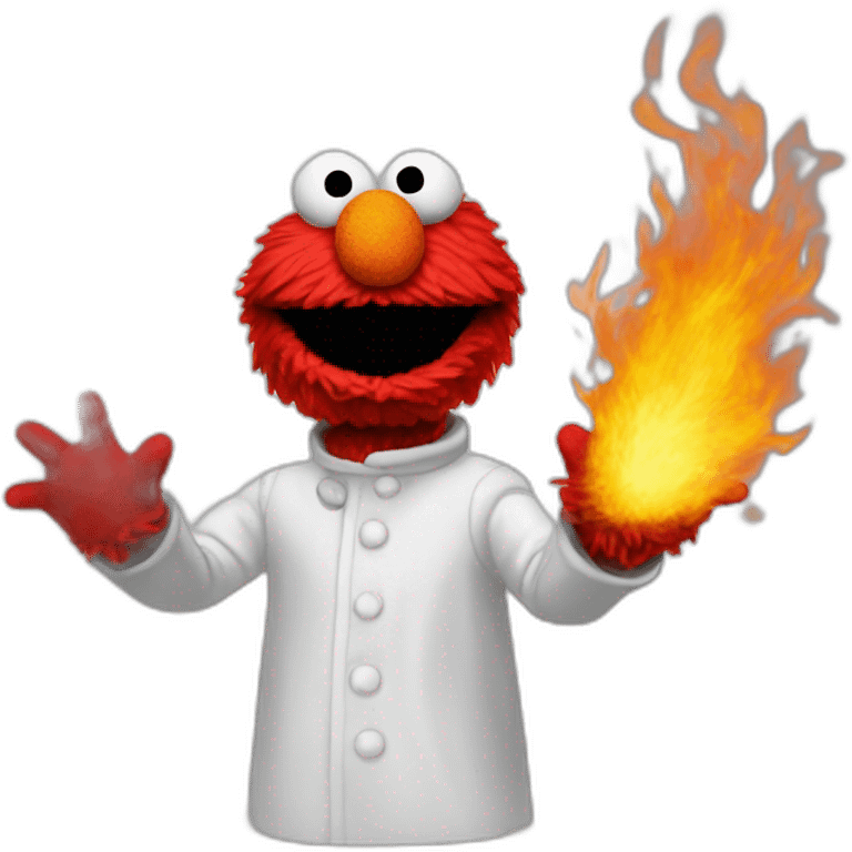 elmo fire meme emoji