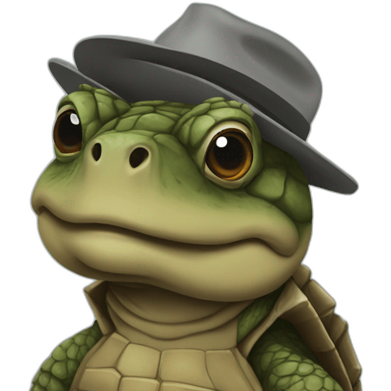 snapping turtle computer programmer emoji