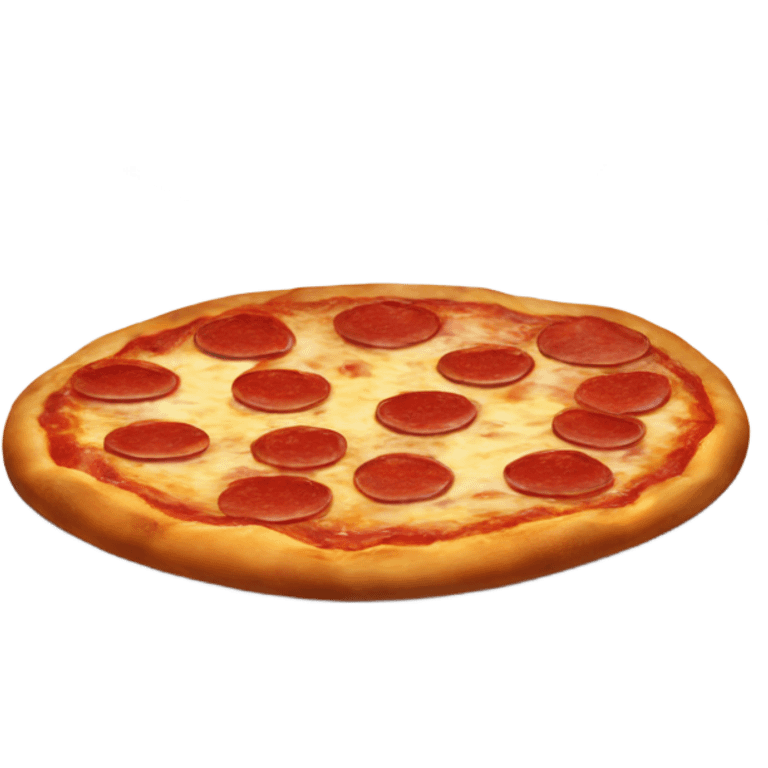 Pepperoni pizza emoji