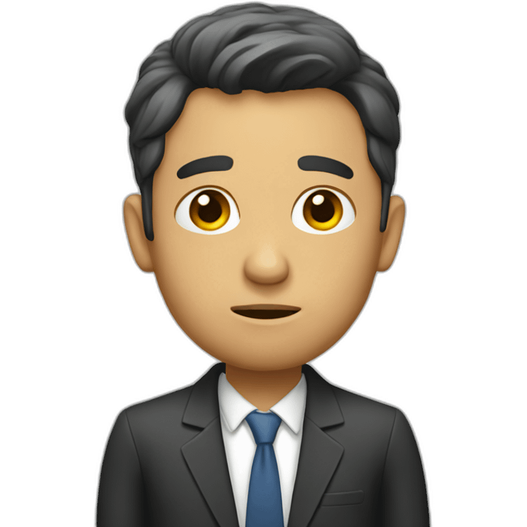 sad consultant emoji