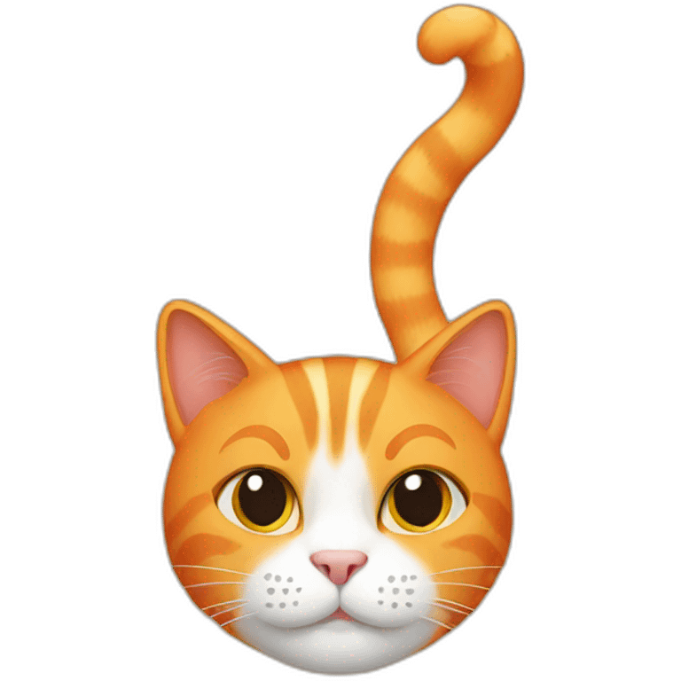 Orange cat  emoji