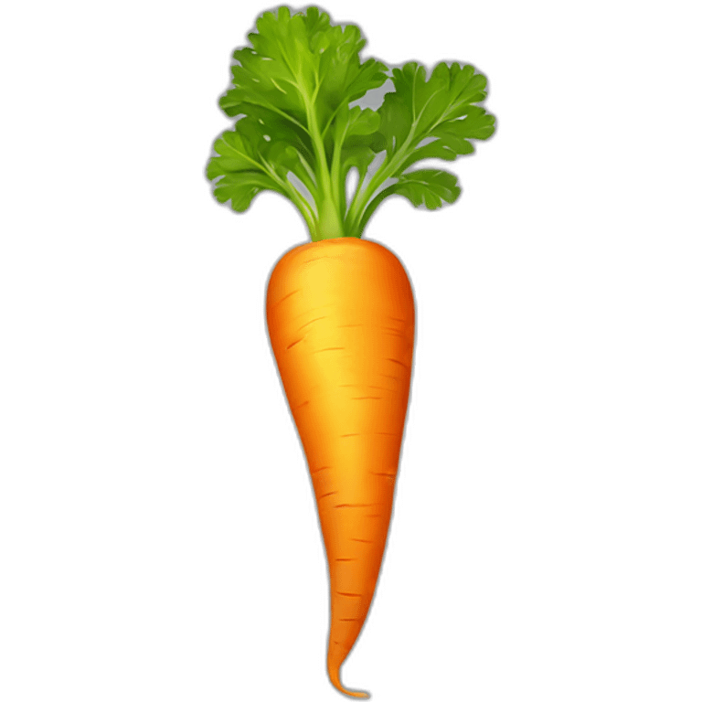 golden carrot emoji