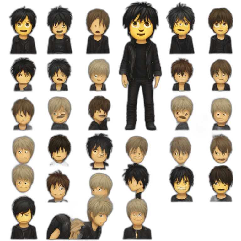 Nicola Sirkis indochine  emoji