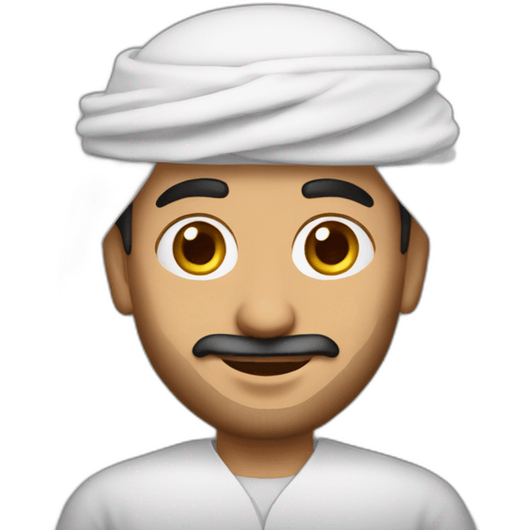 UAE arab man emoji