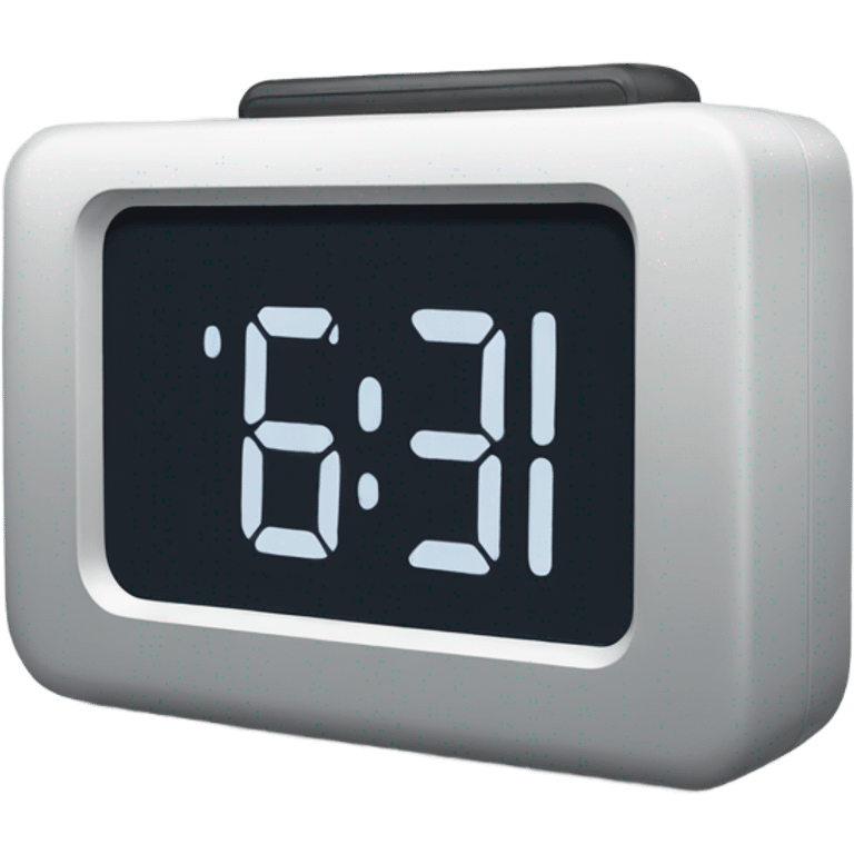 Digital clock 24 emoji