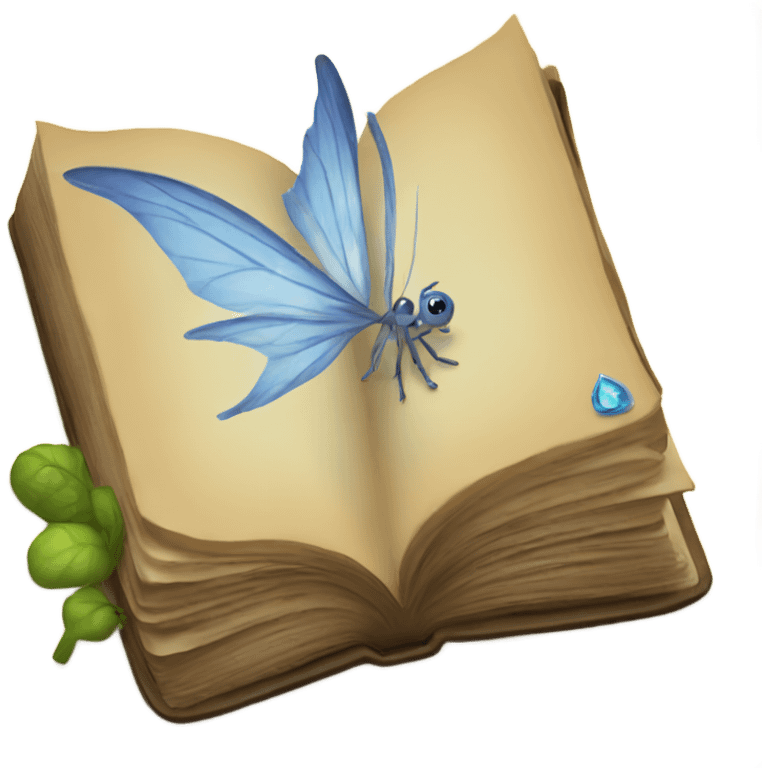 Fairy tale book emoji