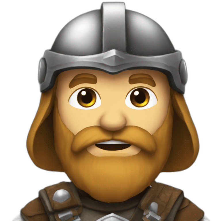 gimli wearing helme emoji