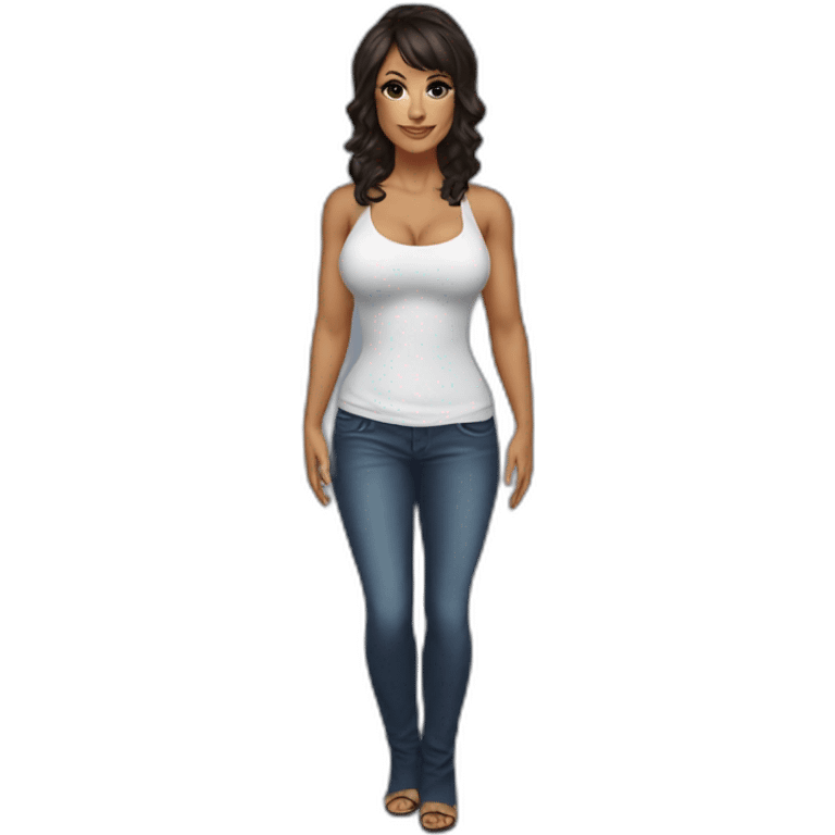 Lisa Ann full body emoji