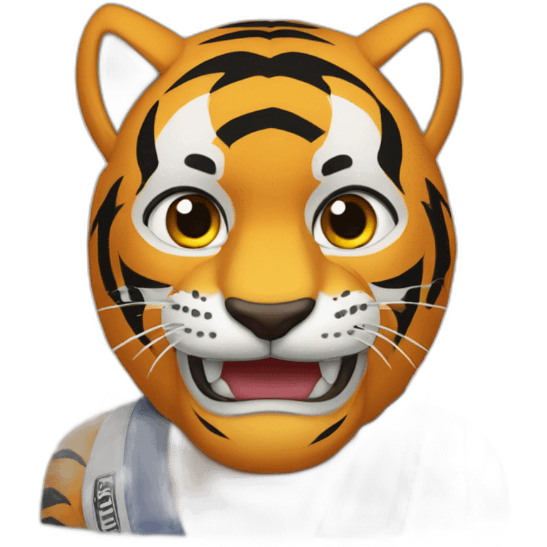 Tiger Jiu-Jitsu  emoji