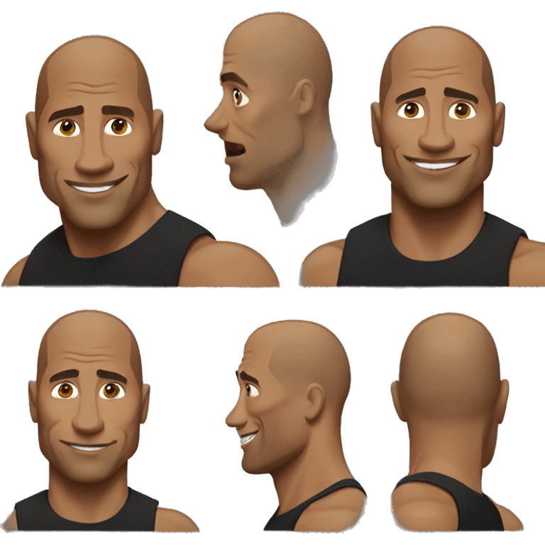 Dwayne "Rock" Johnson emoji