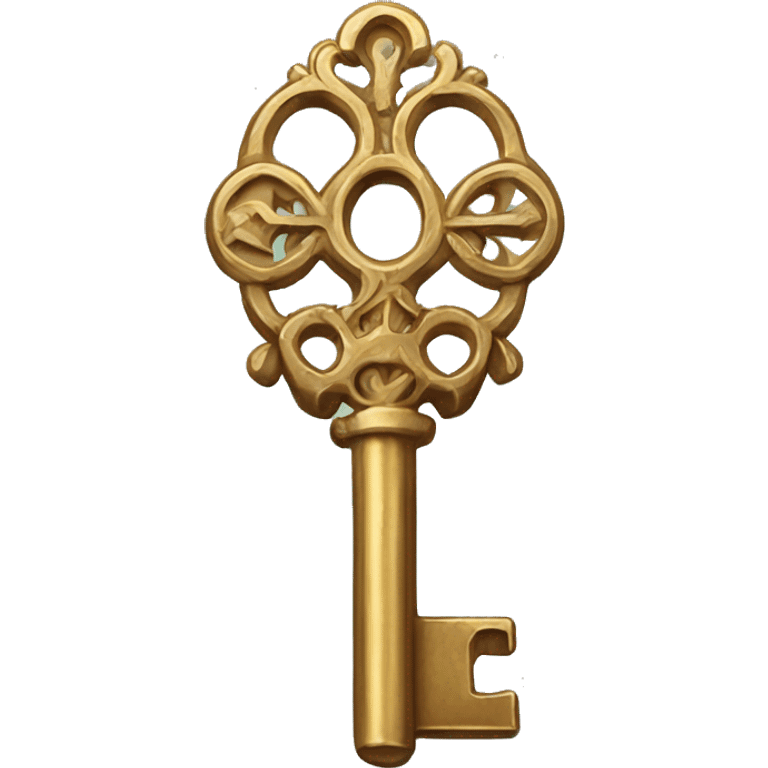 ornate ancient key emoji