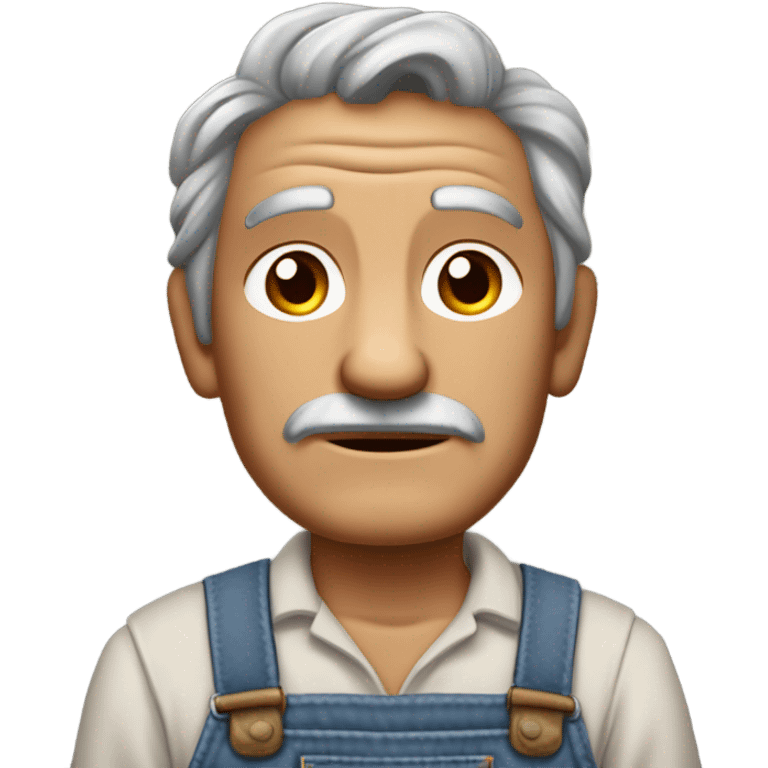 an old farmer emoji