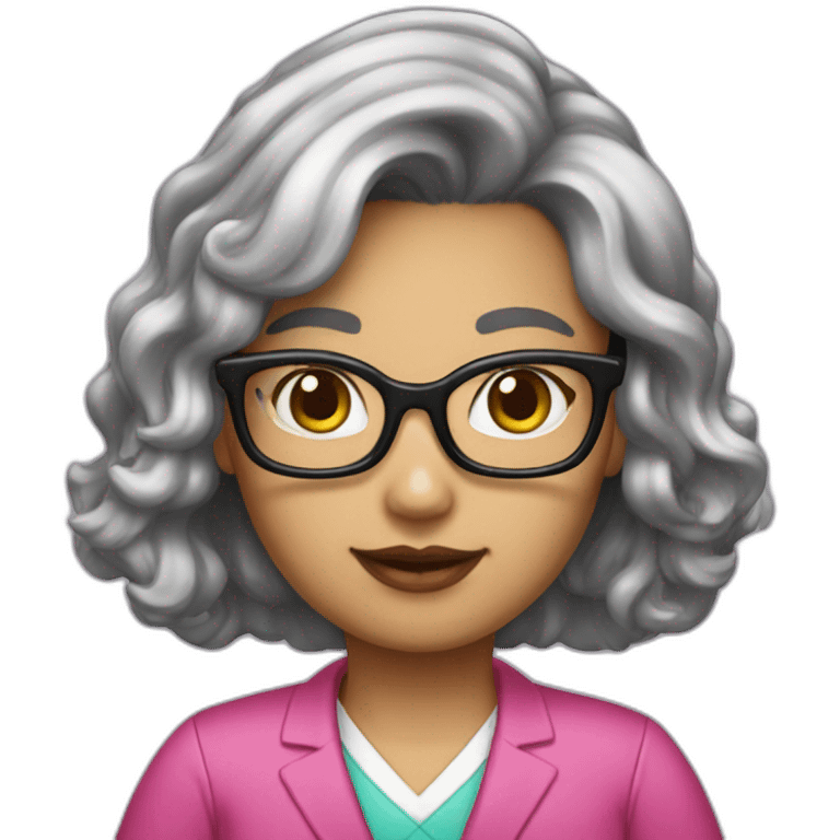 Hello kitty librarian emoji