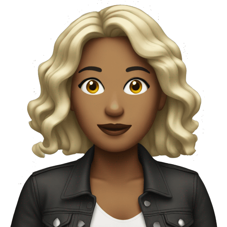 Female singer emoji