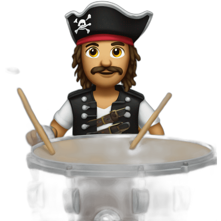 pirate drumkit emoji