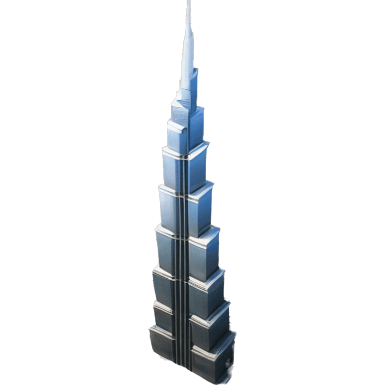 photorealistic burj khalifa emoji