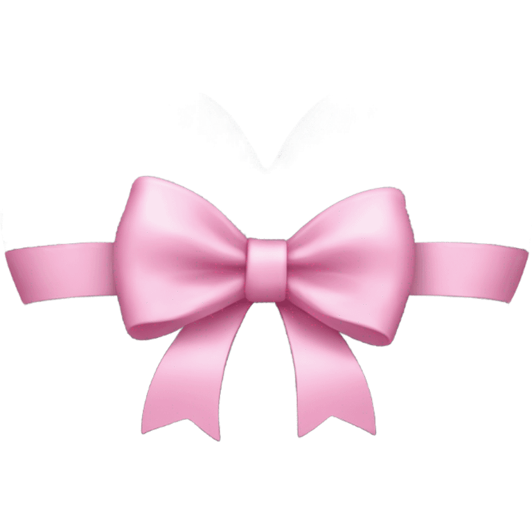 Gray heart with a pink bow emoji