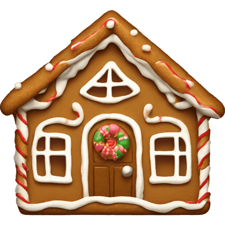 Ginger bread house  emoji