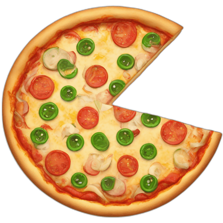 rainbow pizza emoji