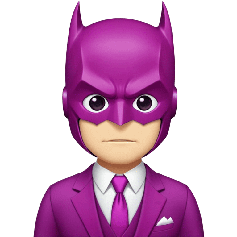 batman with Tmobile colors emoji