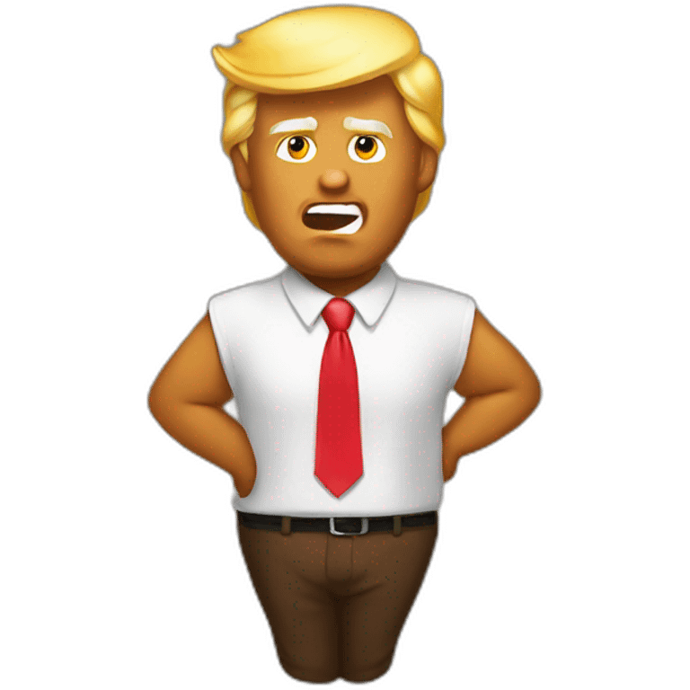 Trump won poop emoji