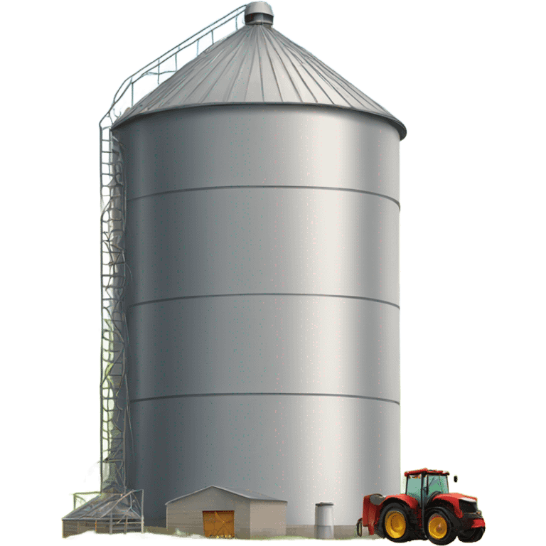 farm silo emoji