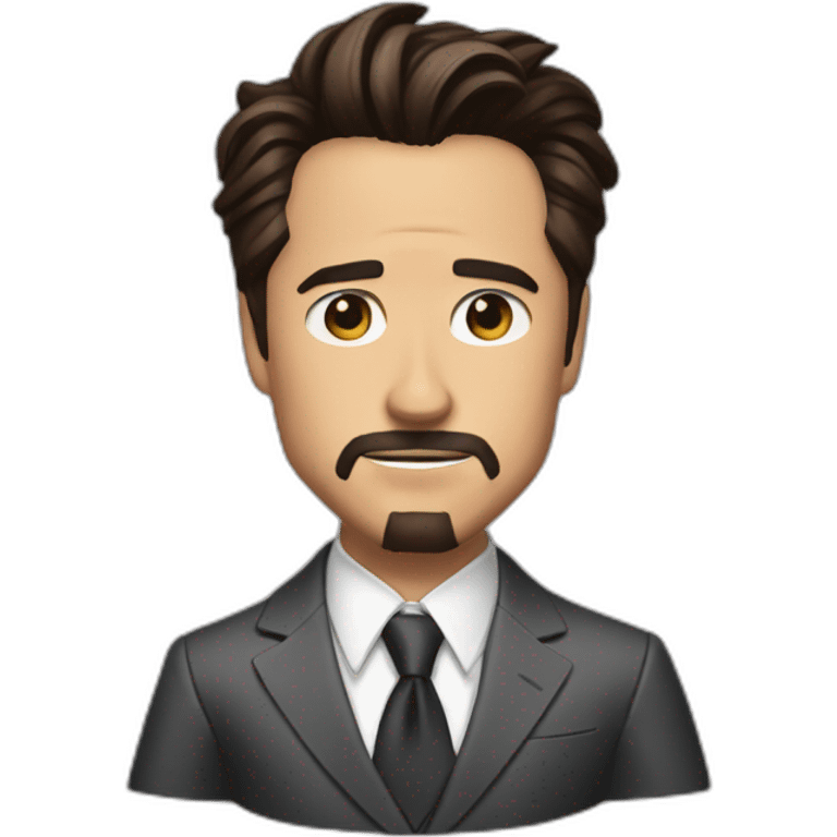 Tony stark in suit emoji