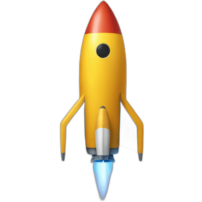 New Glenn rocket shape emoji