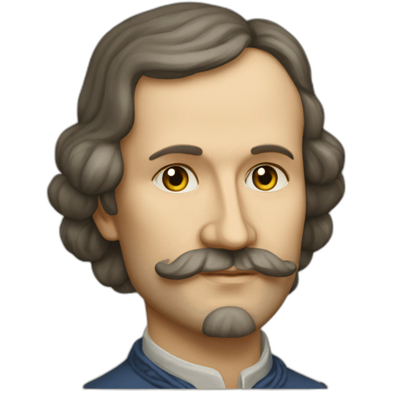 Ukrainian poet Taras Shevchenko emoji