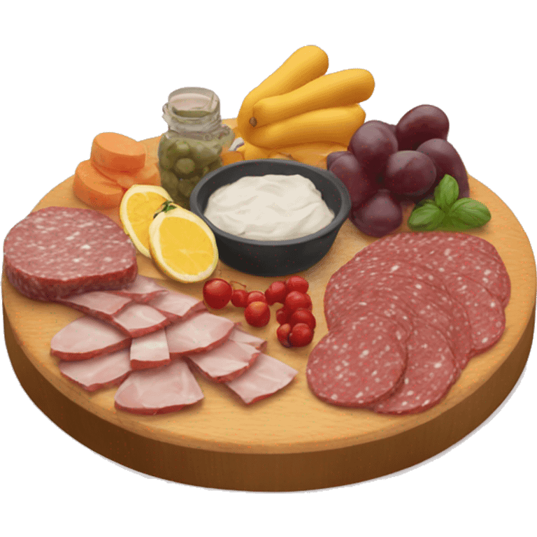 Charcuterie board emoji