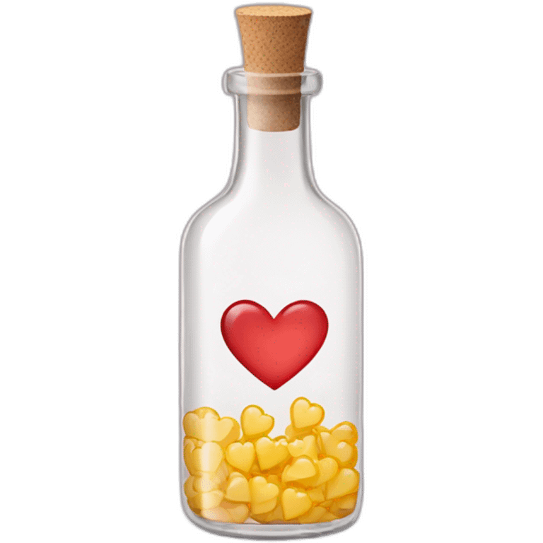 love messaage in a bottle emoji