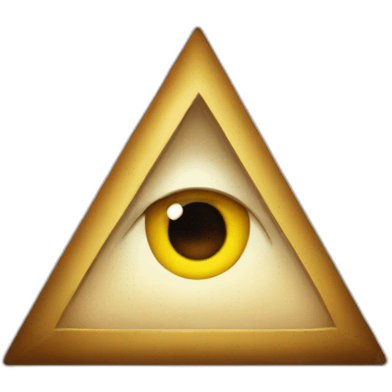 Triangle des illuminati emoji