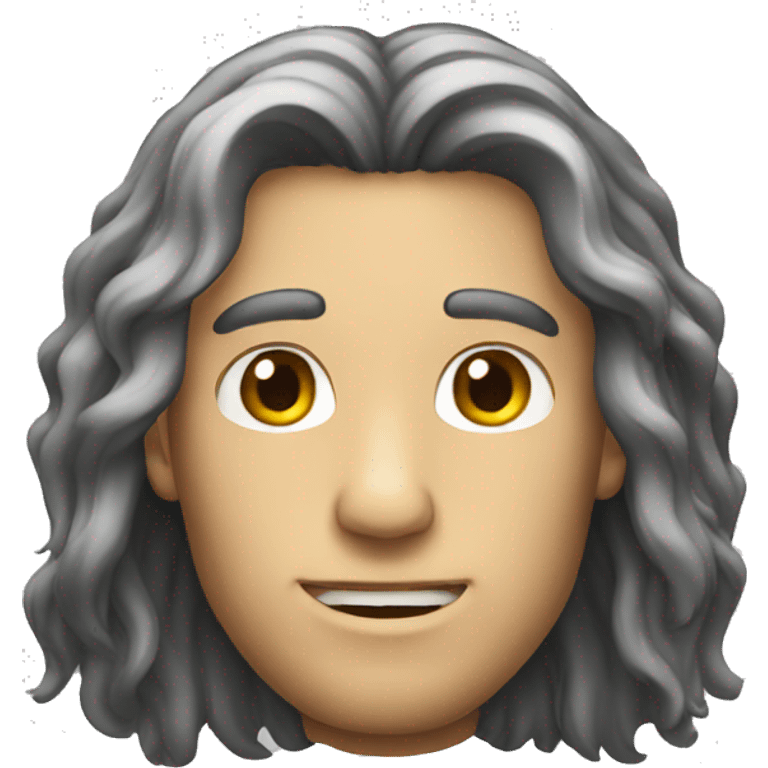 long hair guy emoji