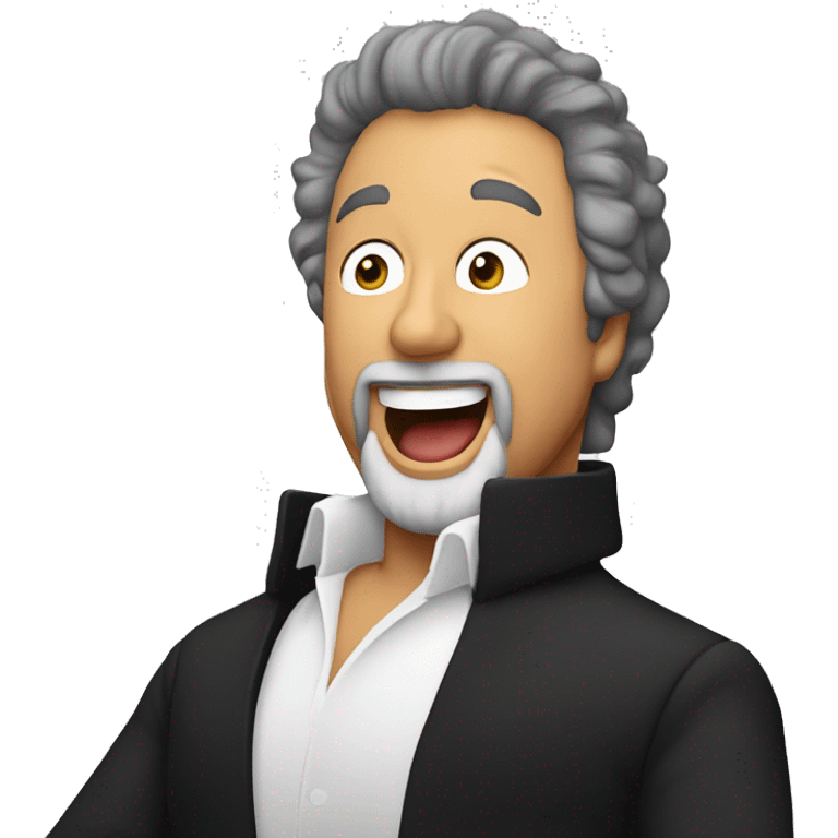 tom jones singing emoji