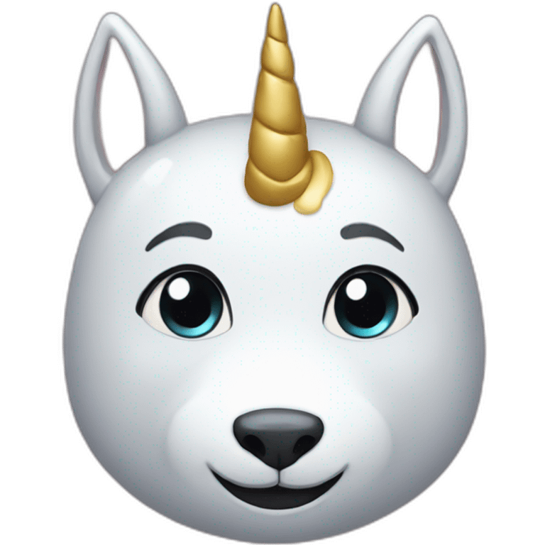 Chat licorne emoji