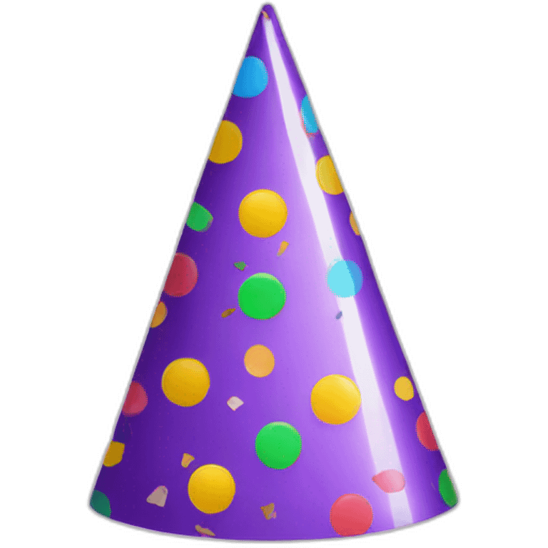 party hat confetti emoji