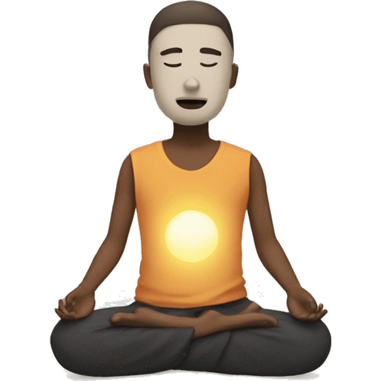 Meditation  emoji