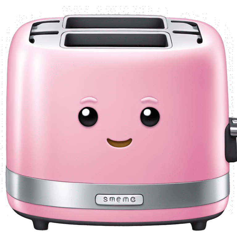 Pink SMEG toaster emoji