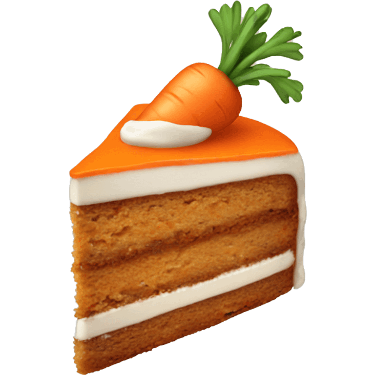 Carrot cake emoji