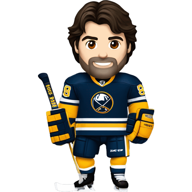 Jaromir Jagr with the Stanley cup emoji