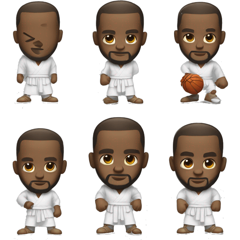 Lebron james as a chinese sensei emoji