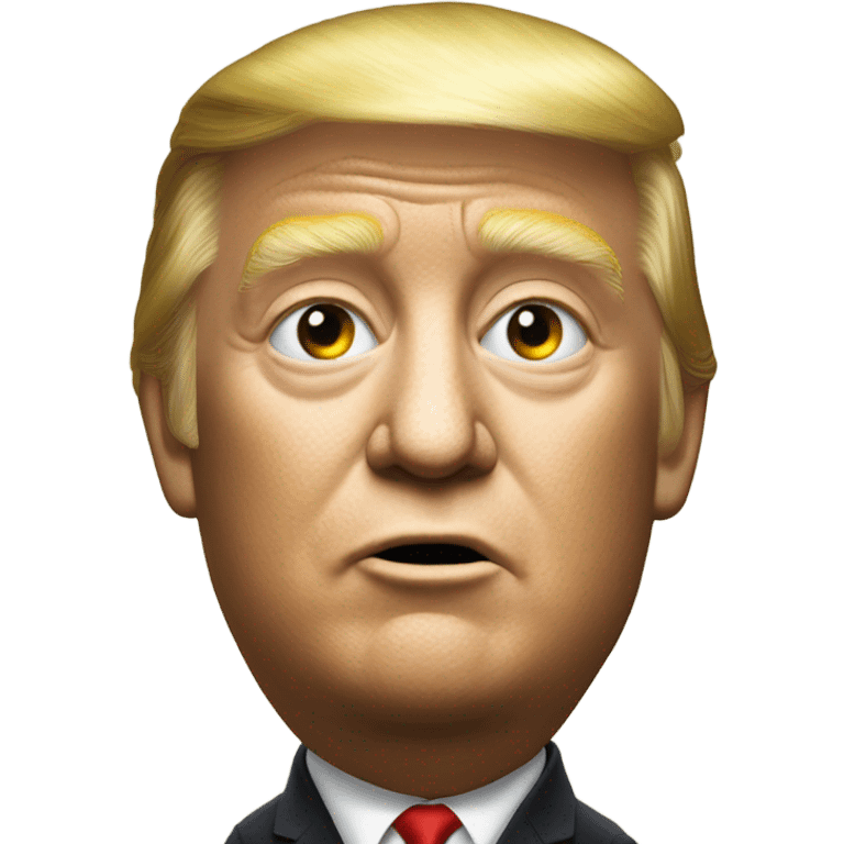 Trump is secretly a lizard man  emoji