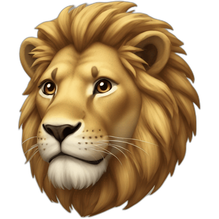 LION WITH OIL emoji